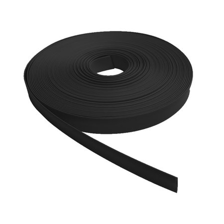 KABLE KONTROL Kable Kontrol® 2:1 Polyolefin Heat Shrink Tubing - 4" Inside Diameter - 25 Ft Roll - Black HS399-S25-BLACK